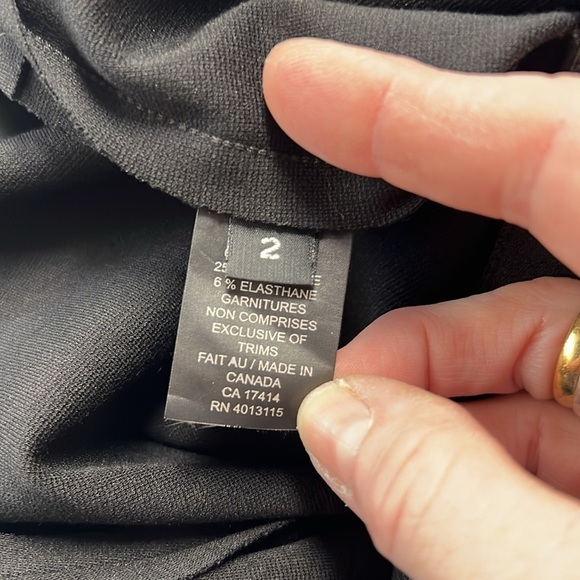 Marie Saint Pierre NWT Pull on Ponte Knit Ankle Zip Pant Size 2(M/8) - Picture 13 of 14